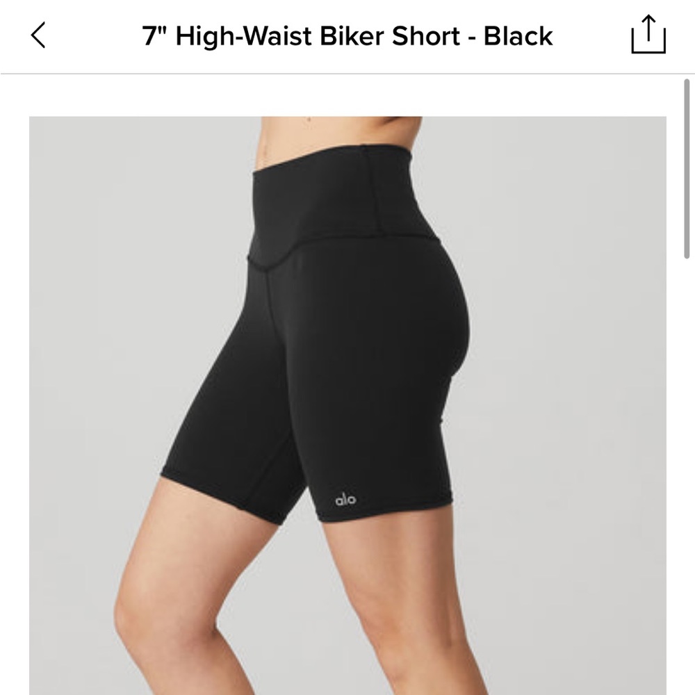 Alo Yoga High Waist Biker Short